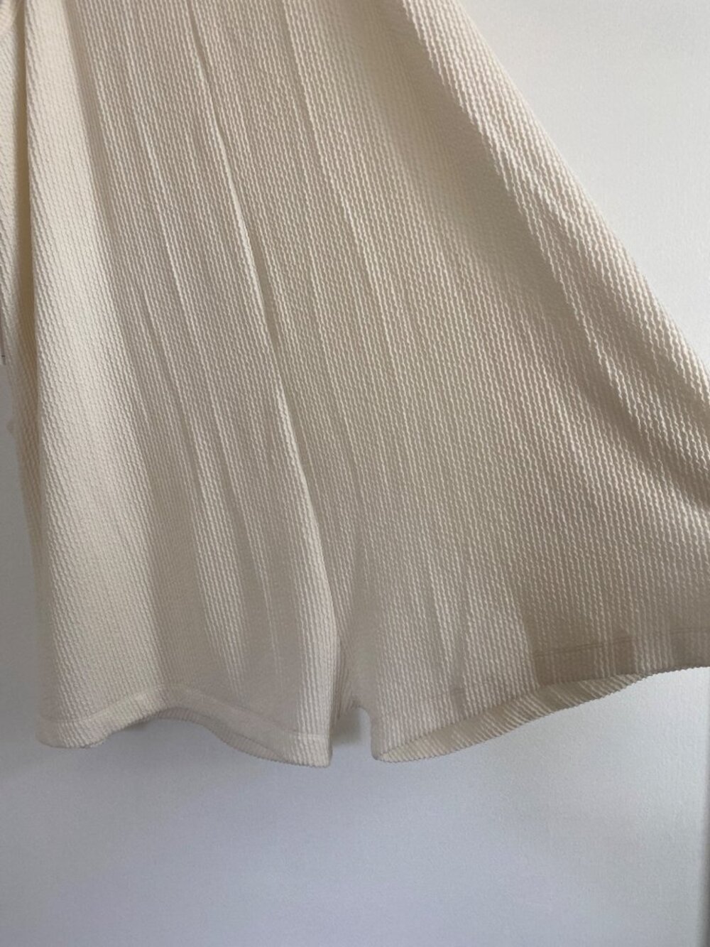 Simply Southern Women's Ivory Textured Sleeveless Romper Slouchy Size XXL - Picture 4 of 6